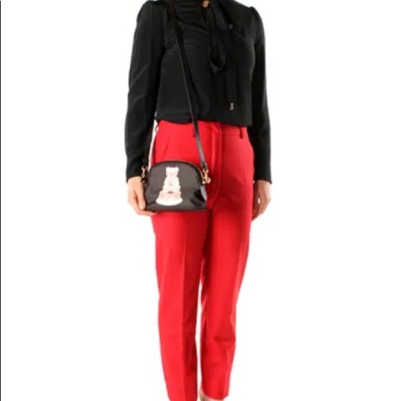 Authentic MOSCHINO leather/texture Teddy Cake zip Crosby - Picture 15 of 16